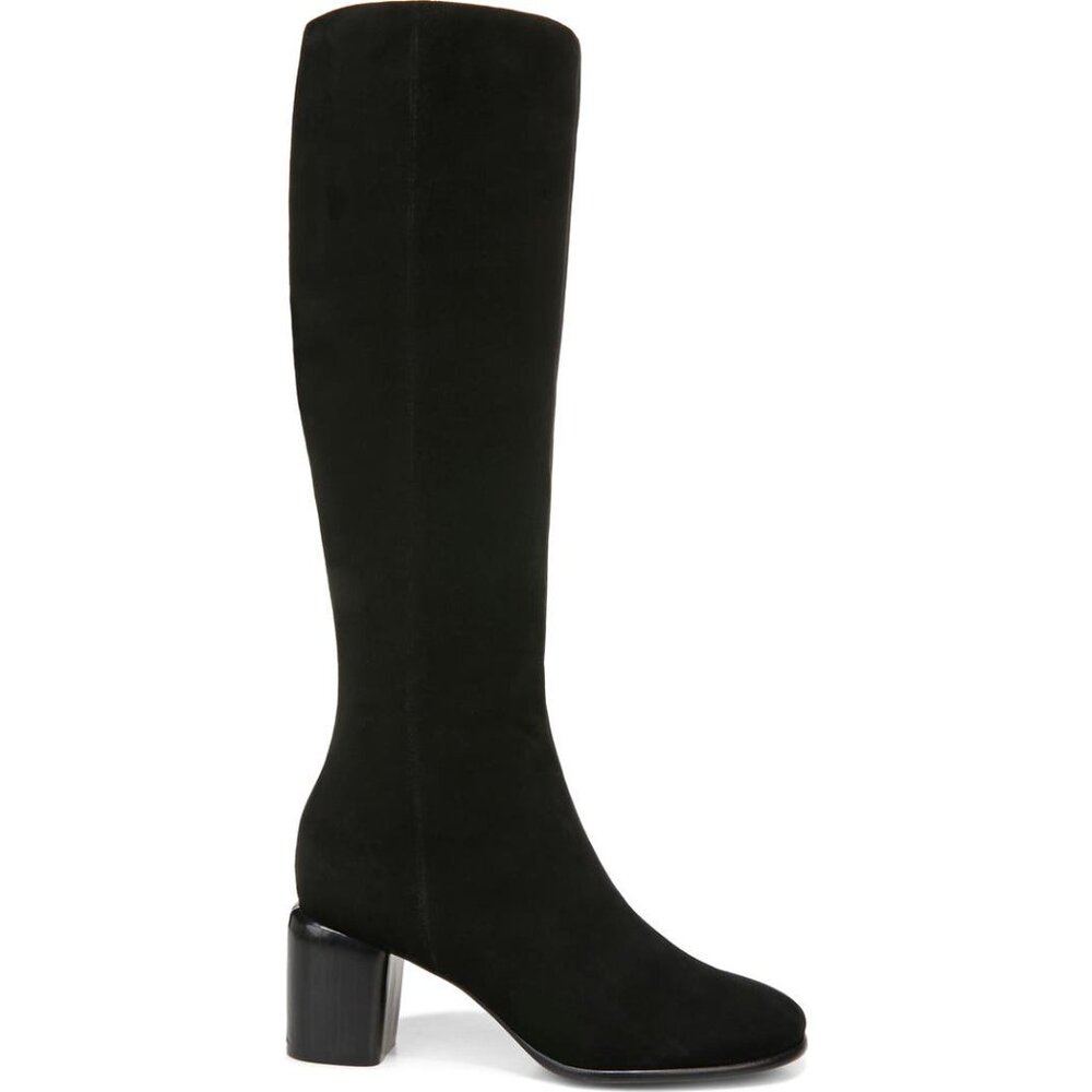 NEW Vince Maggie black suede Knee High Boots size 6.5 - Picture 3 of 12